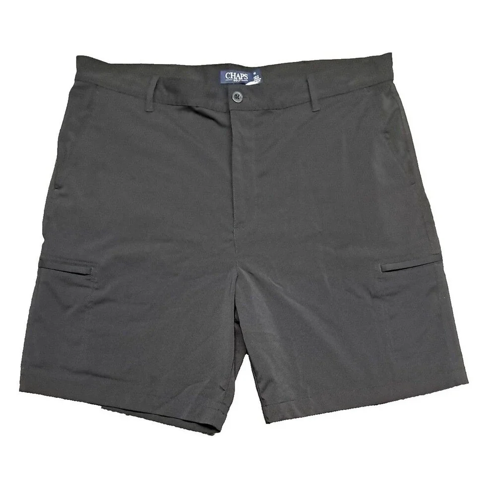 Chaps Shorts Mens Sz 40 Golf Chino Work Stretch Pockets Office Outdoor Wicking